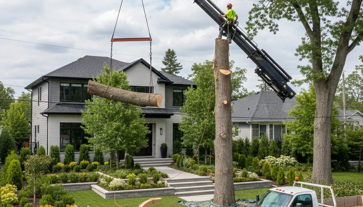 Professional landscaping and tree removal service in Brandon, FL by Chop Chop Tree experts