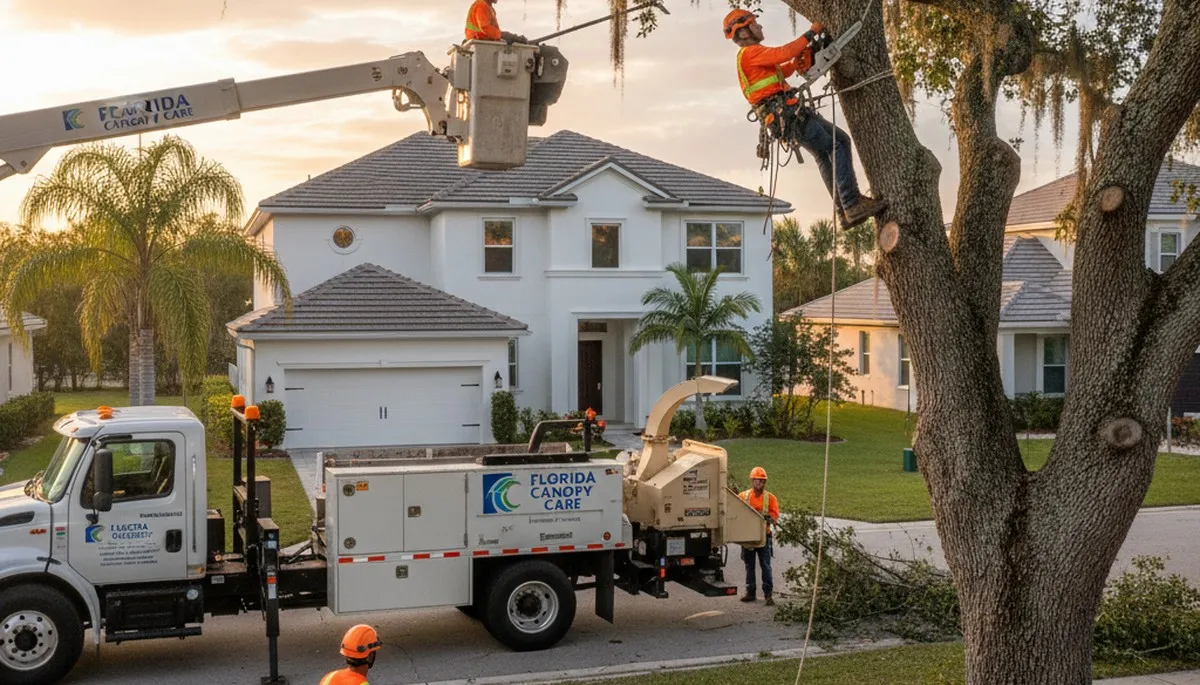 Professional tree removal service in Brandon, FL by treeservicebrandon.com experts