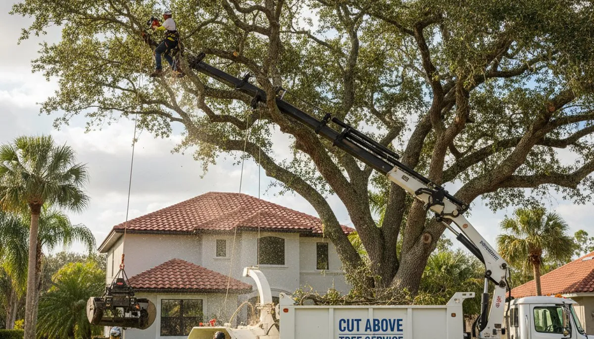 Professional tree removal service in Brandon, FL by local certified arborists