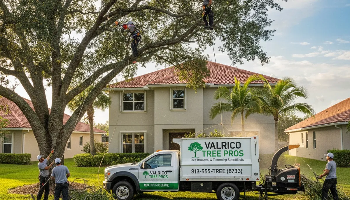 Professional tree removal service in Brandon, FL by certified arborists from Tree Service Brandon
